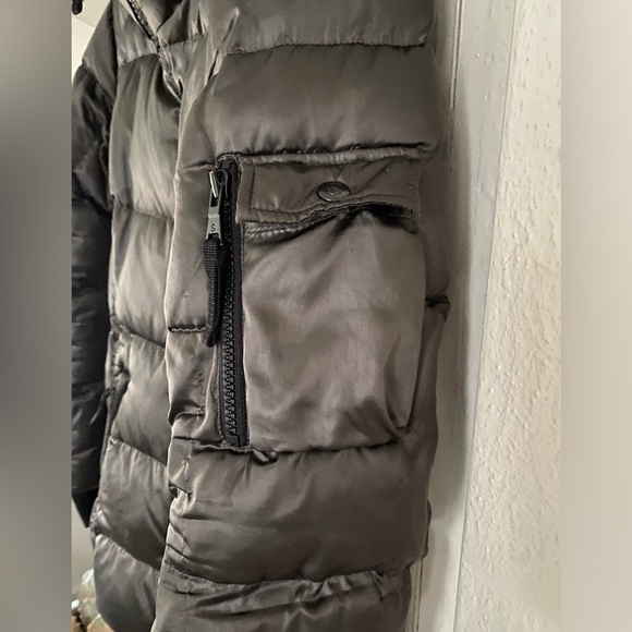 S13 New York Slate Gray Duck Down & Feathers Jacket Size Medium - Picture 3 of 11